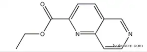 Molecular Structure of 1005030-66-9 (1,6-Naphthyridine-2-carboxylic acid ethyl ester)
